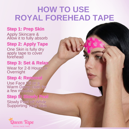 DIVERSE DEPOT™ - Royal Forehead Wrinkle Smoothing Tape