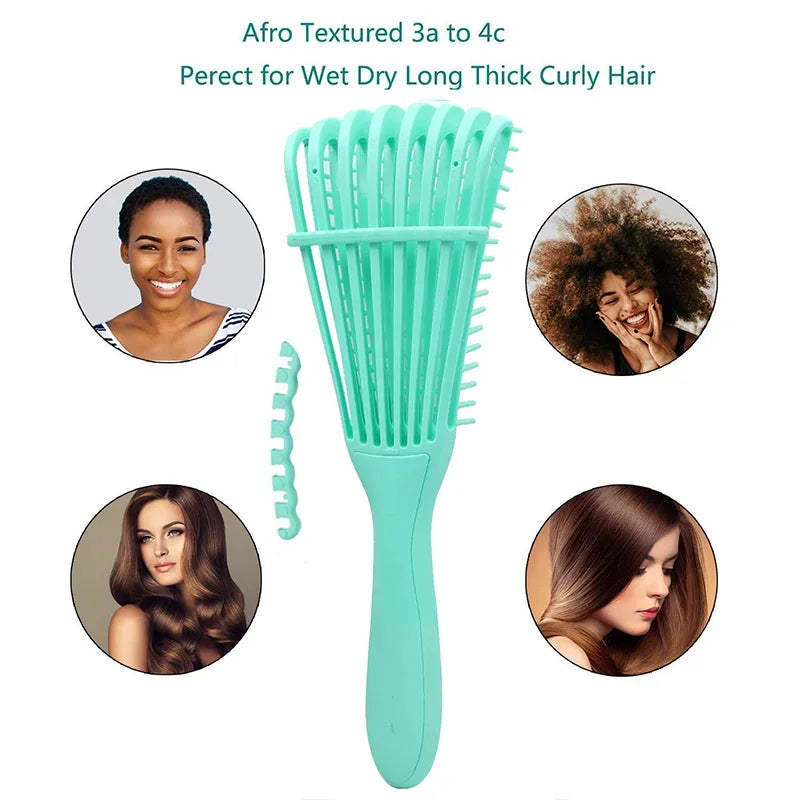 DIVERSE DEPOT™ - Anti-Frizz & Anti Curl Smooth Styling Brush | Imported Quality
