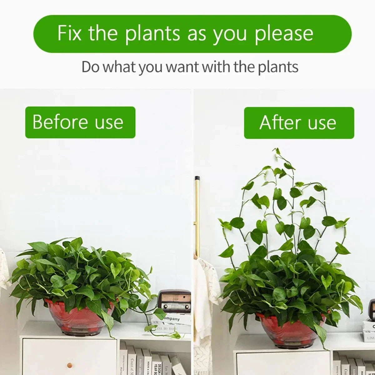 Self-Adhesive Plant Climbing Clips