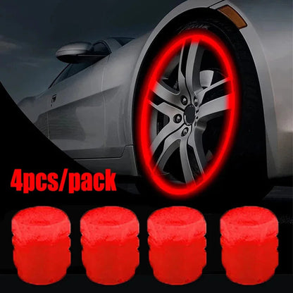 DIVERSE DEPOT™ - Night Glow Tire Valve Caps