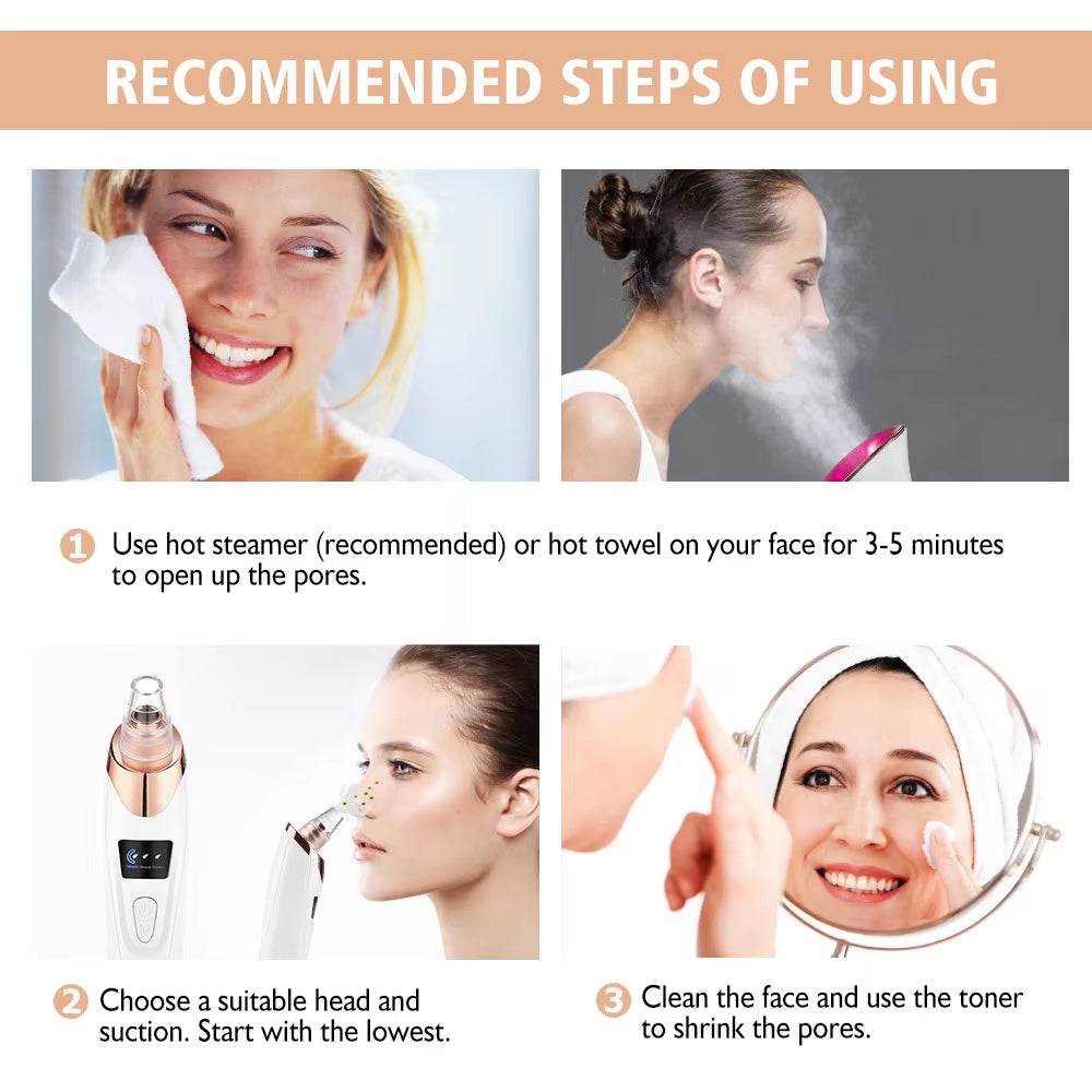 Deep Pore Black & White Head Removal Cleansing Tool
