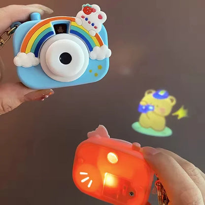 DIVERSE DEPOT™ - Cute Mini Projection Camera Keychain