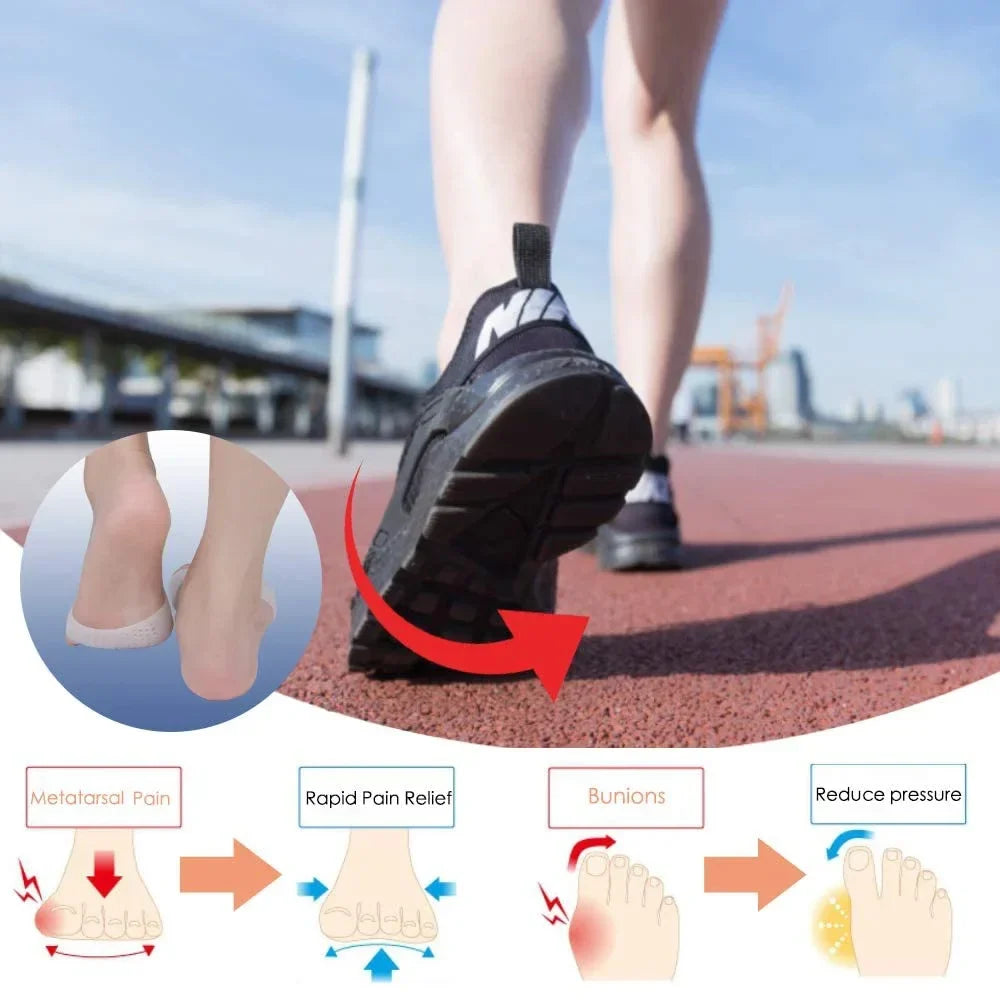 DIVERSE DEPOT™ - Soft Gel Toe Support Pads