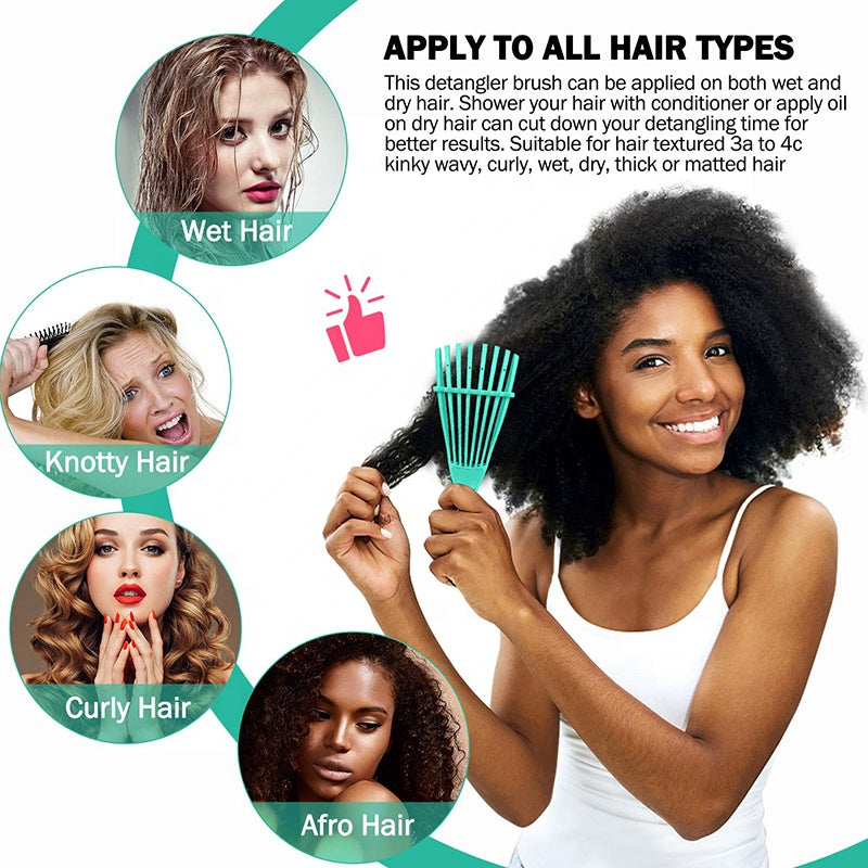 DIVERSE DEPOT™ - Anti-Frizz & Anti Curl Smooth Styling Brush | Imported Quality