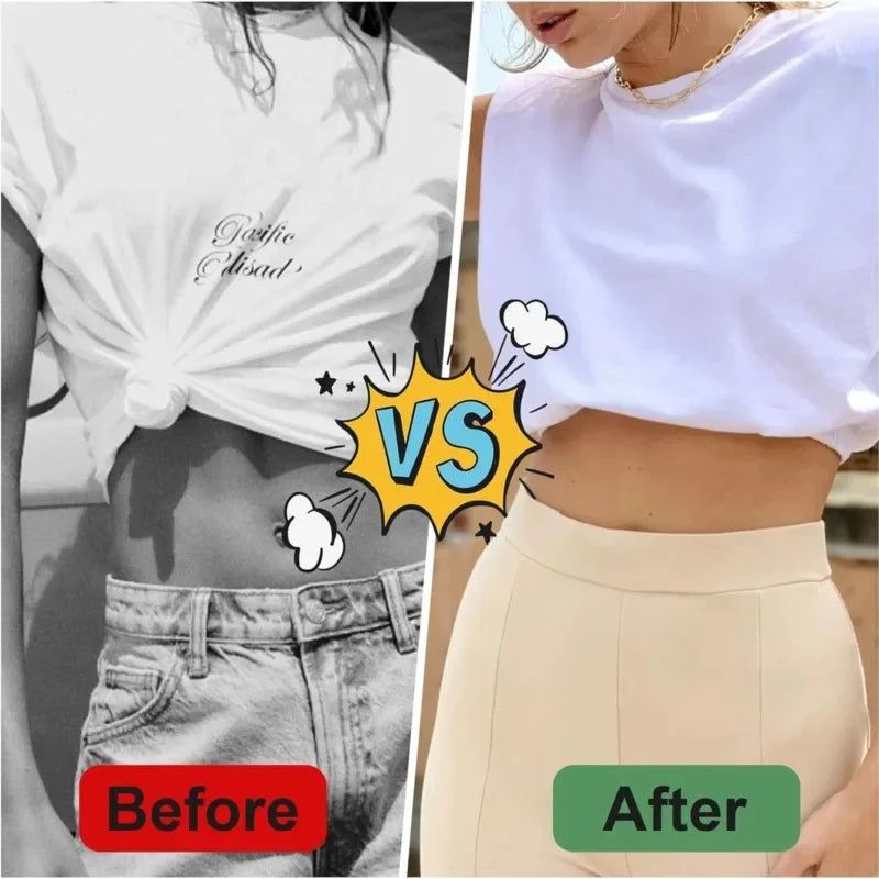 DIVERSE DEPOT™ - Instant Crop Top Adjustable Waist Band