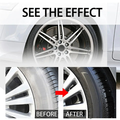 DIVERSE DEPOT™ - Black Tire Shine Polishing Wax