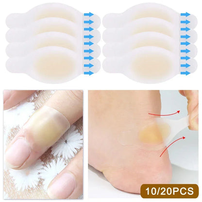 DIVERSE DEPOT™ - Invisible Heel Cushion Protection Pads