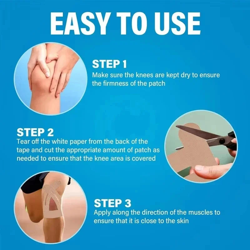 DIVERSE DEPOT™ - Knee Support Pain Relief Kinesiology Tape