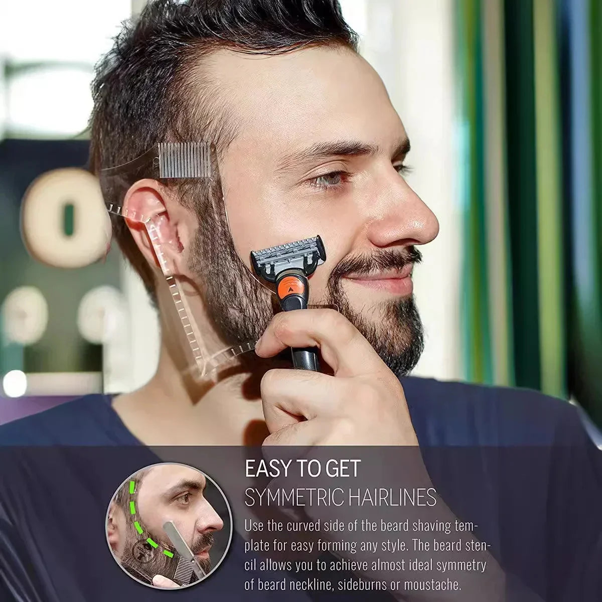 DIVERSE DEPOT™ - Perfect Beard Shape Guide Tool