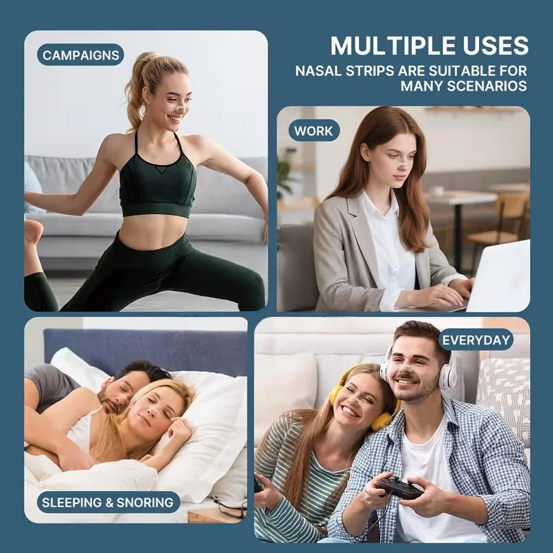 DIVERSE DEPOT™ - Anti-Snoring Nasal Breathing Strips