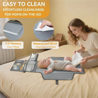 DIVERSE DEPOT™ - Foldable Baby Diaper Changing Mat