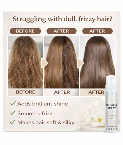 DIVERSE DEPOT™ - Instant Shine Hair Finishing Spray | Imported Quality