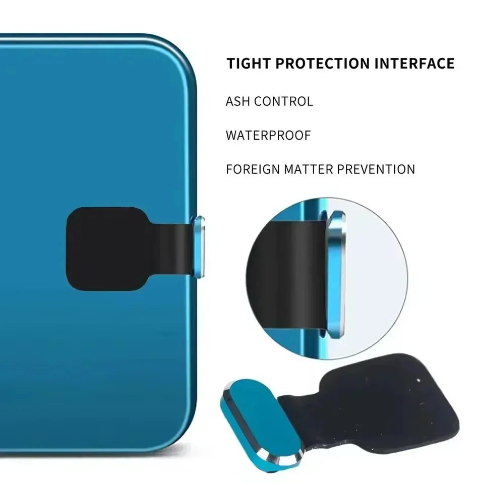 DIVERSE DEPOT™ - Phone Charging Port Dust Protector