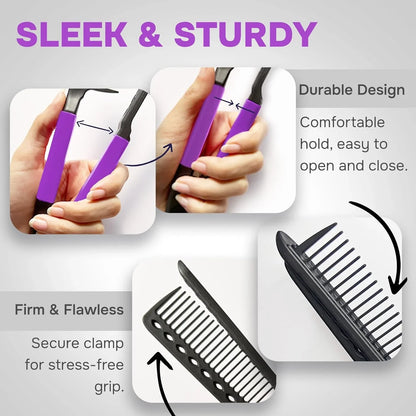 DIVERSE DEPOT™ - V Shape Hair Straightening Comb