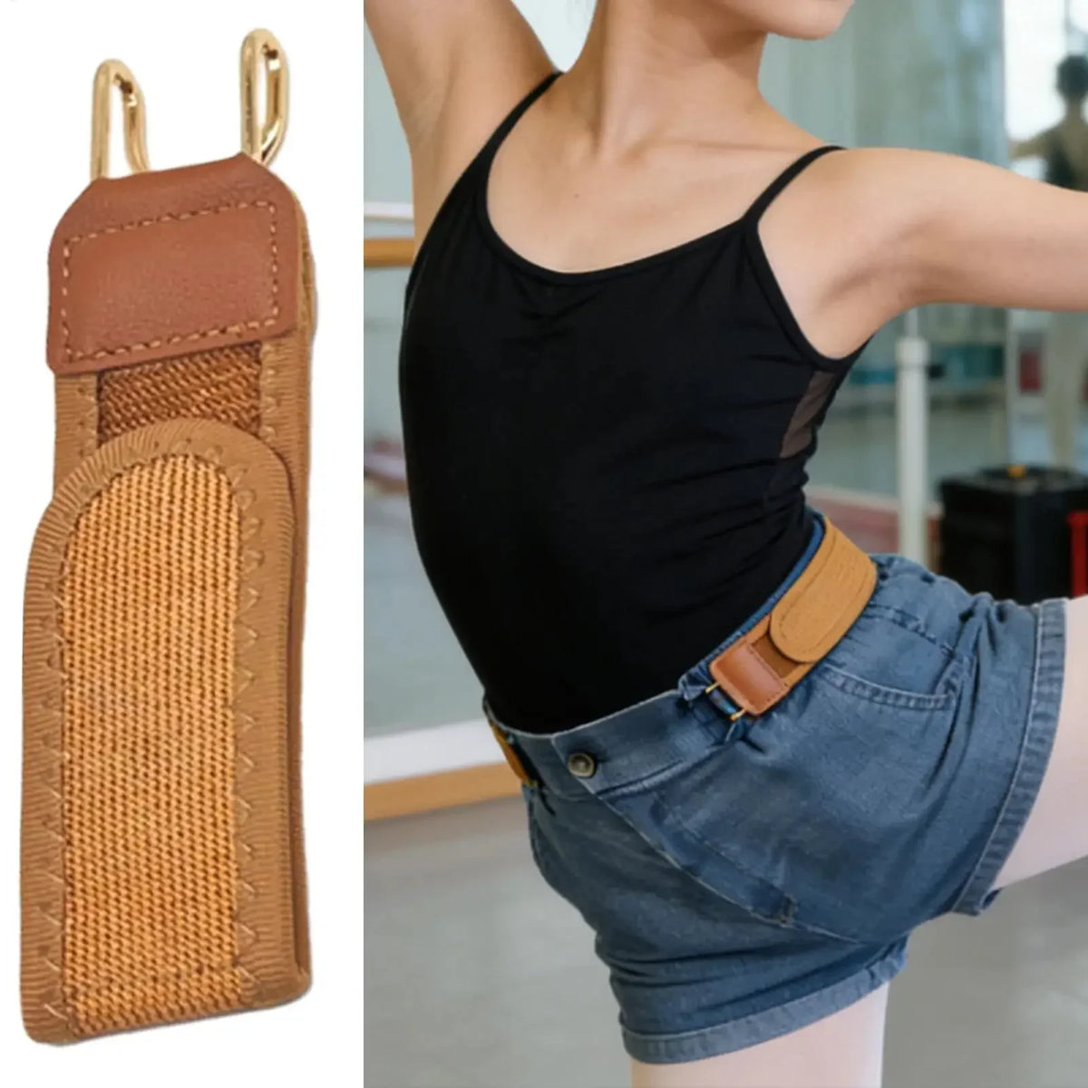 DIVERSE DEPOT™ - Elastic No Buckle Waist Belt for Jeans