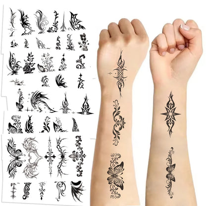 DIVERSE DEPOT™ Easy Apply Fashion Body Art Stickers