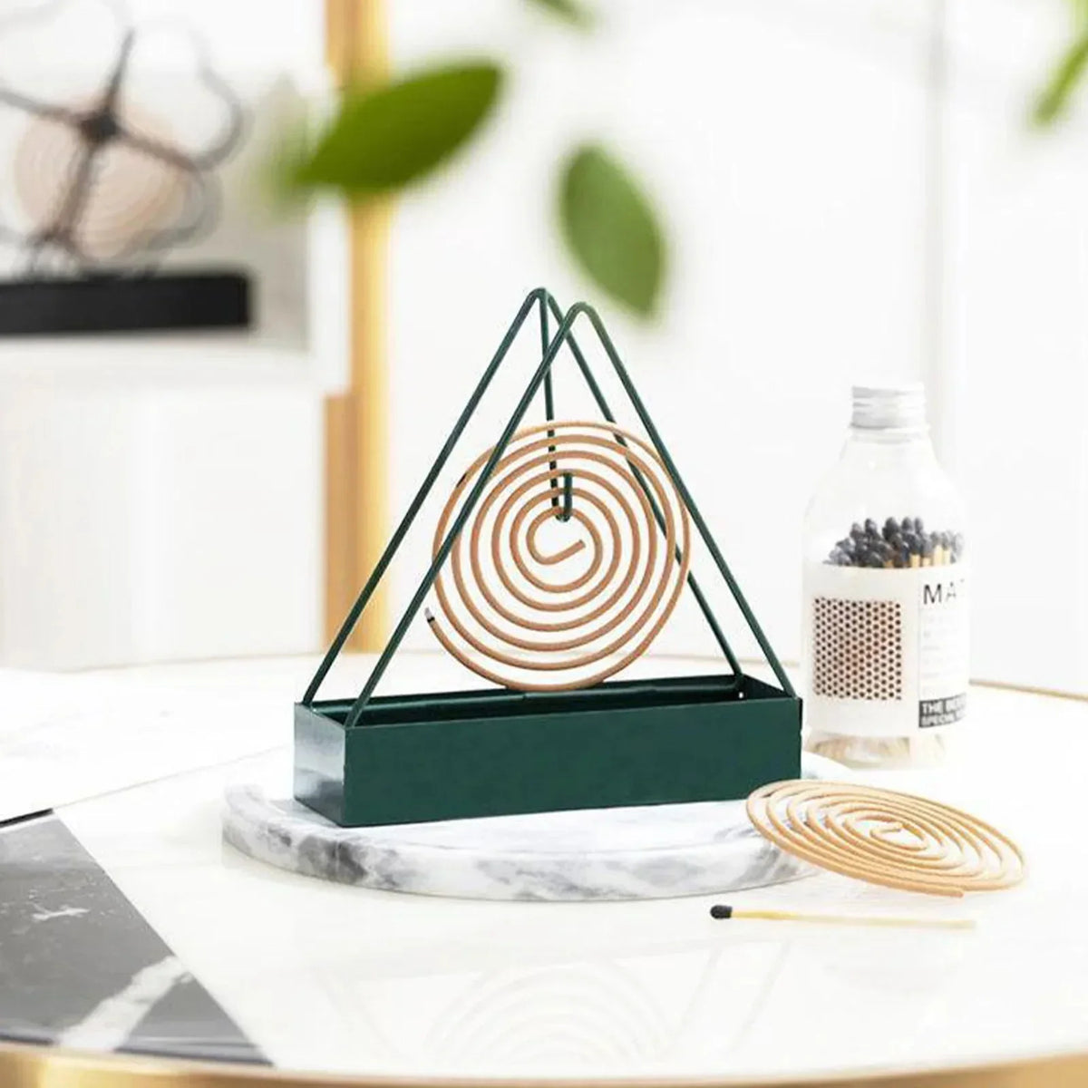 DIVERSE DEPOT™ - Safe Metal Mosquito Coil Burner Stand