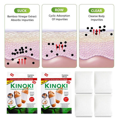 DIVERSE DEPOT™ - Kinoki Herbal Detox Foot Pads