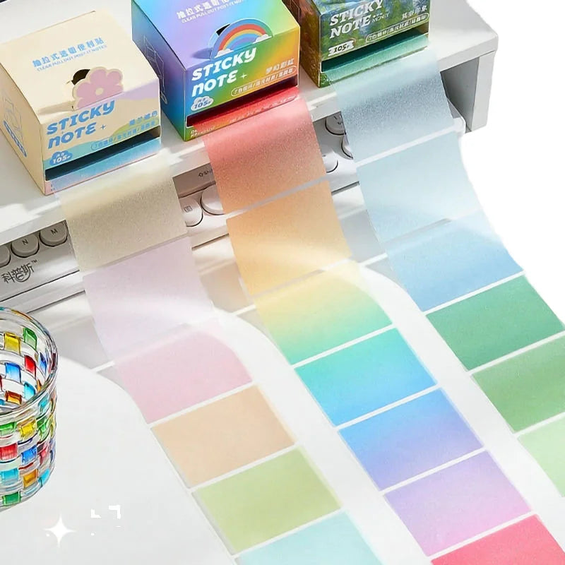 DIVERSE DEPOT™ - Smart Transparent Sticky Notes for Students