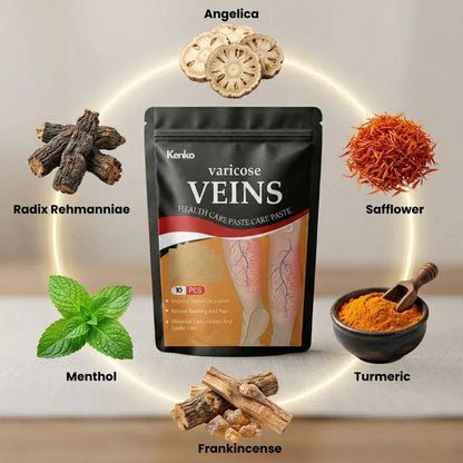 Kenko Spider & Varicose Vein Patches | Natural Herbal