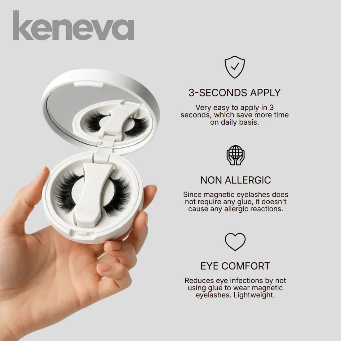 DIVERSE DEPOT™ Instant Glam Magnetic Eyelashes