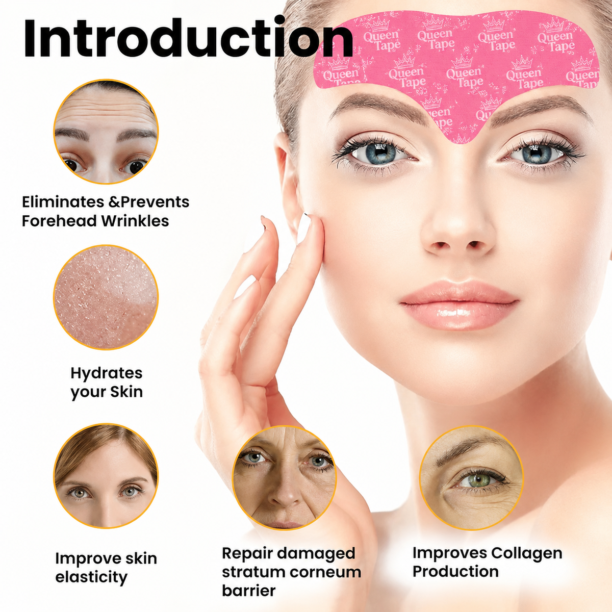 DIVERSE DEPOT™ - Royal Forehead Wrinkle Smoothing Tape