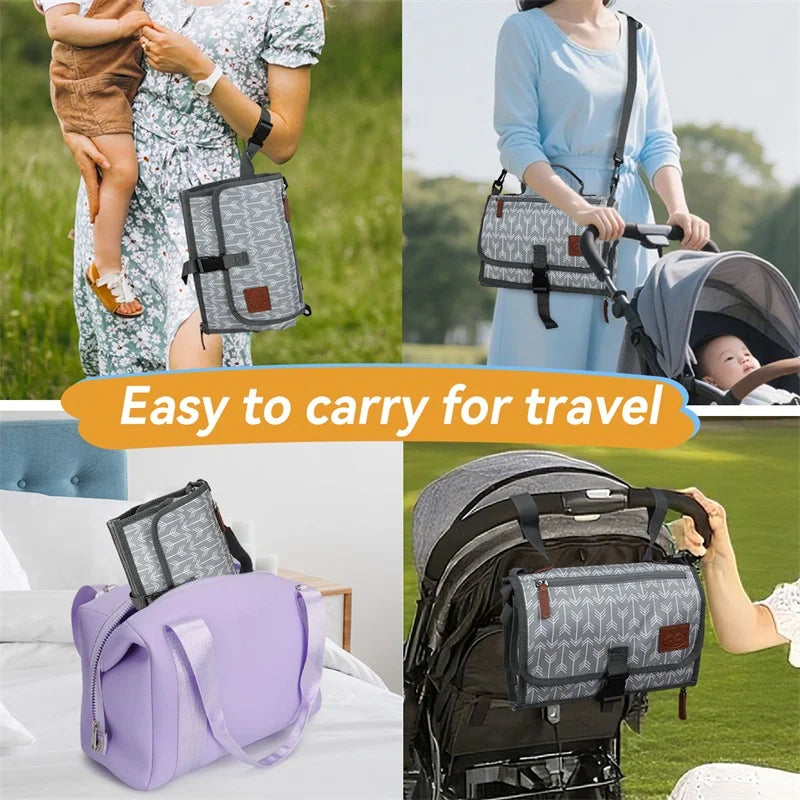DIVERSE DEPOT™ - Foldable Baby Diaper Changing Mat