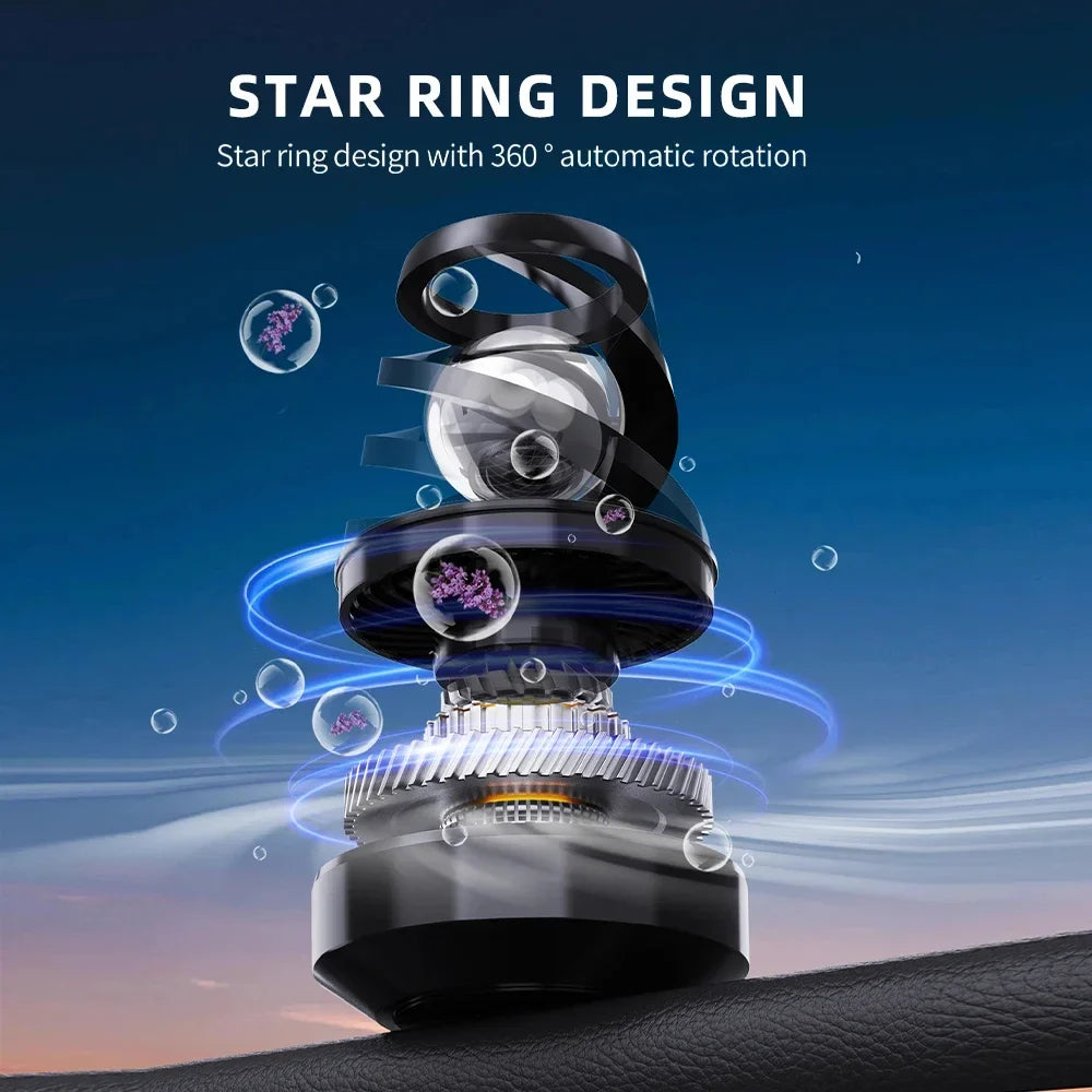 DIVERSE DEPOT™ - Solar Levitating Car Air Freshener | USA Imported