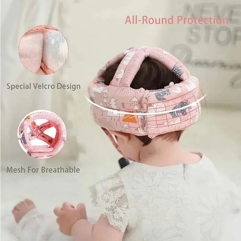 DIVERSE DEPOT™ - Soft Baby Head Protection Safety Cap