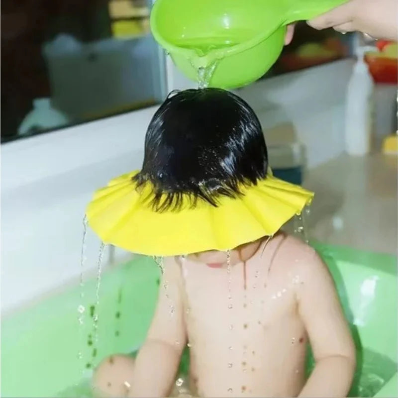 DIVERSE DEPOT™ - Soft Baby Bath Shield Cap | Imported Quality