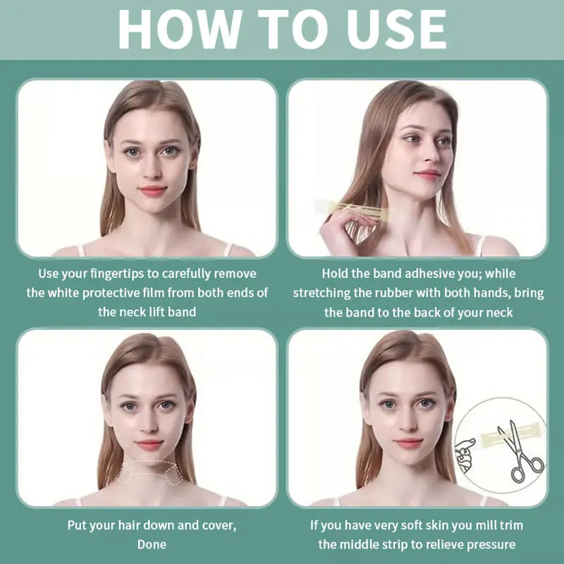 DIVERSE DEPOT™ - Instant Neck Lift & Wrinkle Tape