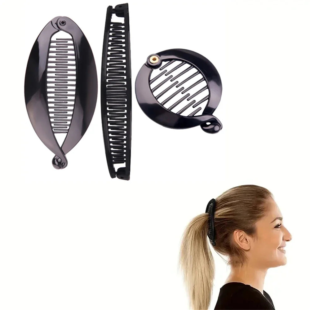 DIVERSE DEPOT™ -  Stylish Ponytail Volume Maker Clip