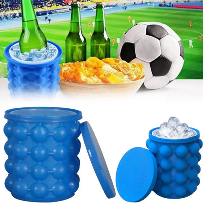 DIVERSE DEPOT™ - Quick Ice Maker Silicone Bucket