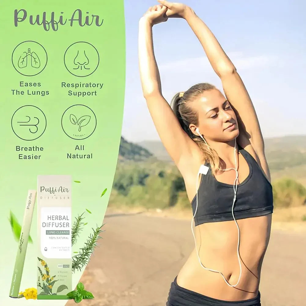 Herbal Breathing Relief Stick (Natural & Safe)