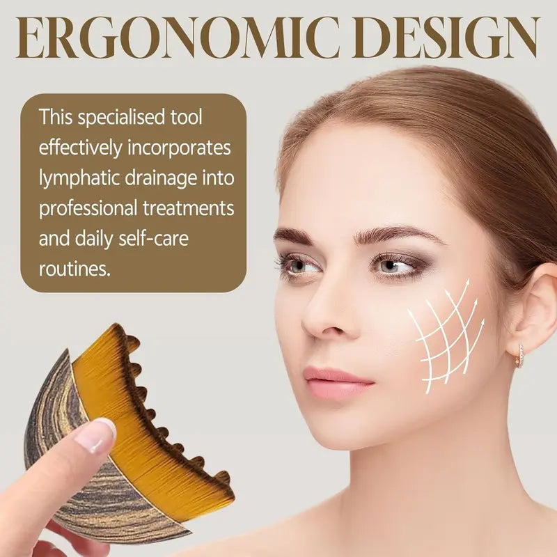 DIVERSE DEPOT™ - Lymphatic Contour Face Brush