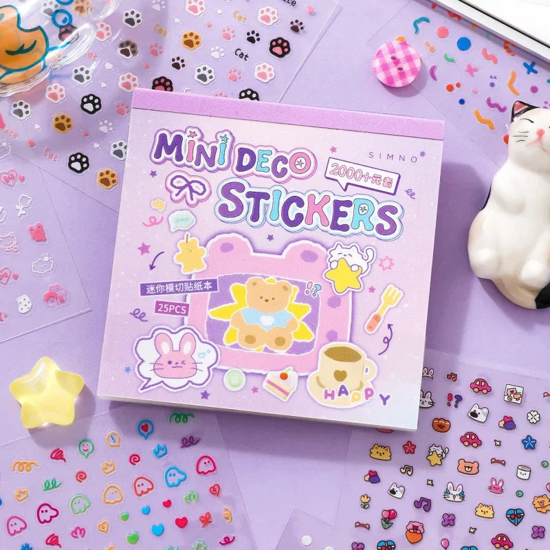 DIVERSE DEPOT™ - Mini Aesthetic Sticker Collection Book