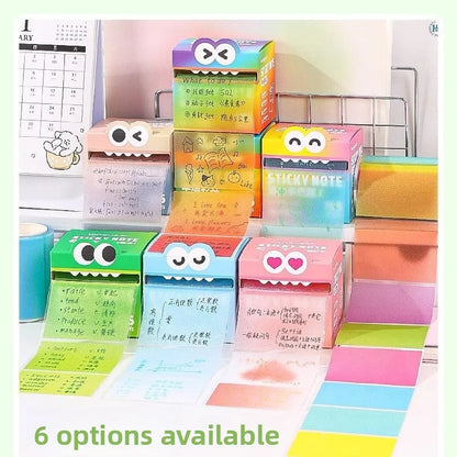DIVERSE DEPOT™ - Smart Transparent Sticky Notes for Students