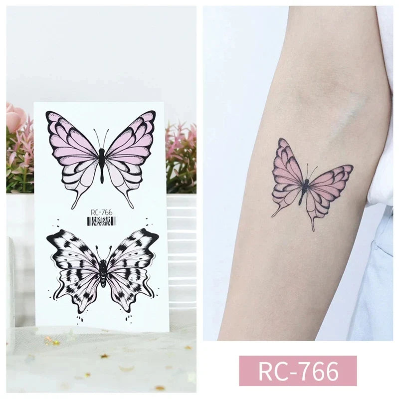 DIVERSE DEPOT™ Easy Apply Fashion Body Art Stickers