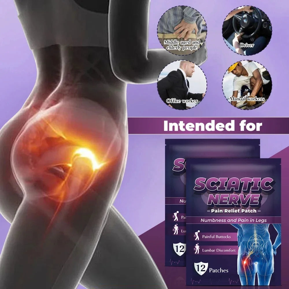 Herbal Sciatica Pain Relief Patch