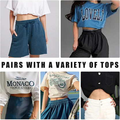 DIVERSE DEPOT™ - Instant Crop Top Adjustable Waist Band