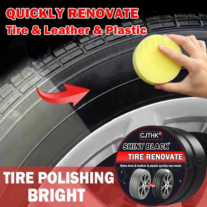 DIVERSE DEPOT™ - Black Tire Shine Polishing Wax