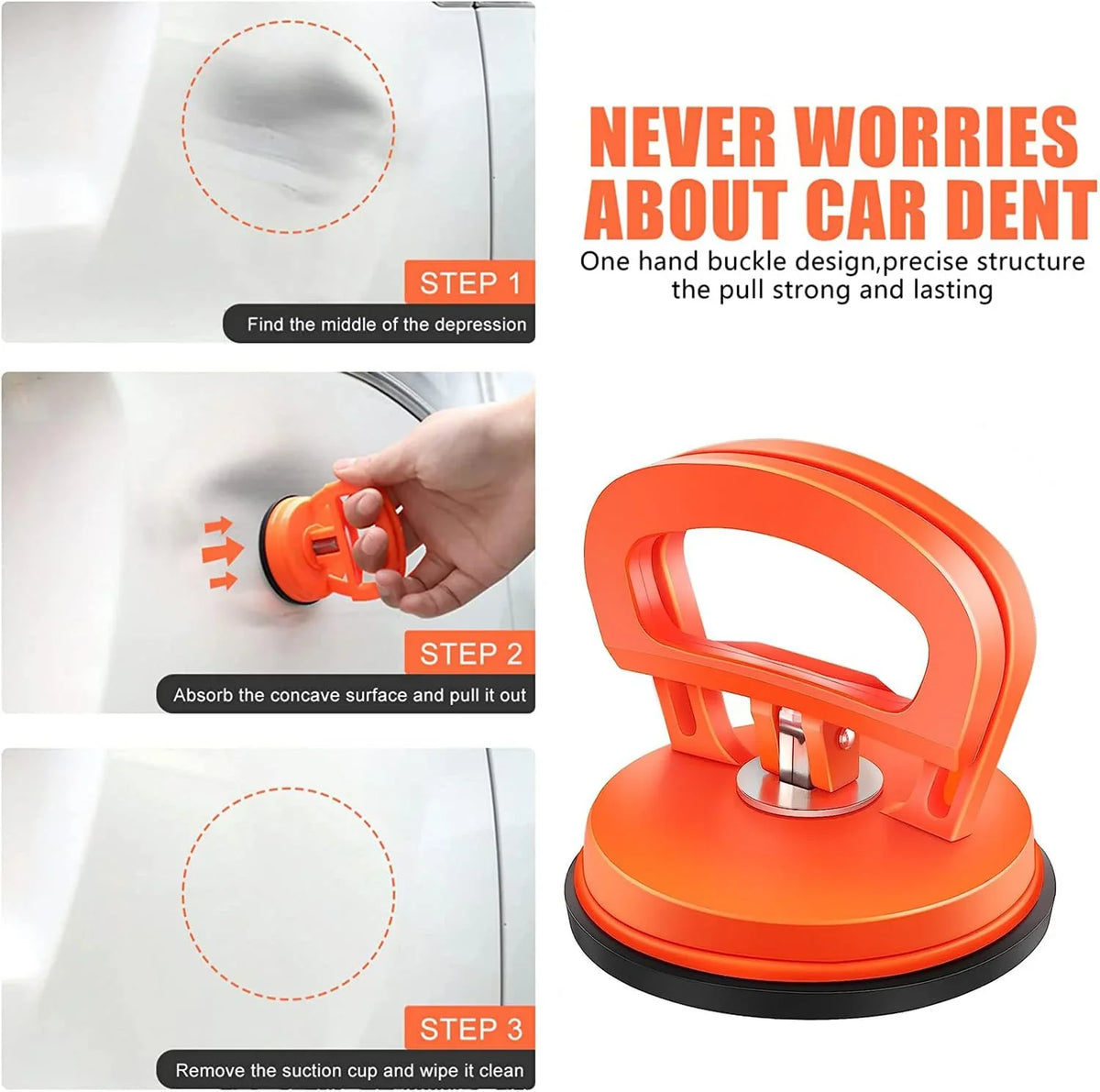 DIVERSE DEPOT™ - Heavy Duty Car Dent Puller Tool