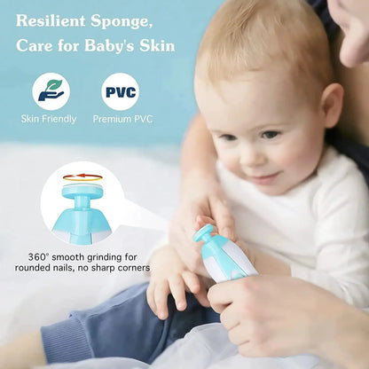 DIVERSE DEPOT™ - Electric Baby Safe Nail Trimmer | Imported Quality
