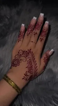 DIVERSE DEPOT™ - Sparkle Shine Glitter Mehndi Set