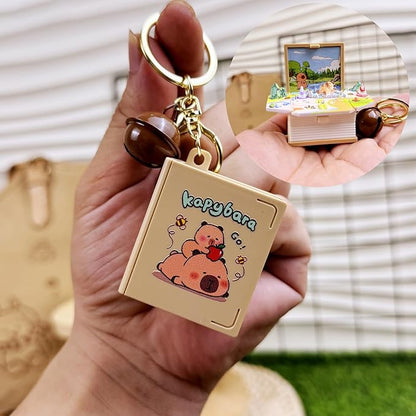 DIVERSE DEPOT™ - 3D Capibara Mini Keychain