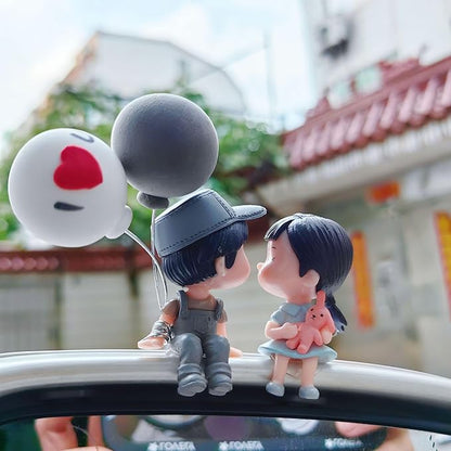 DIVERSE DEPOT™ - Car Decoration Cute Cartoon Couples