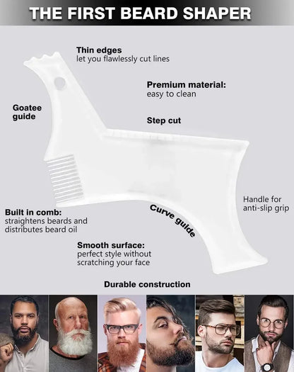 DIVERSE DEPOT™ - Perfect Beard Shape Guide Tool