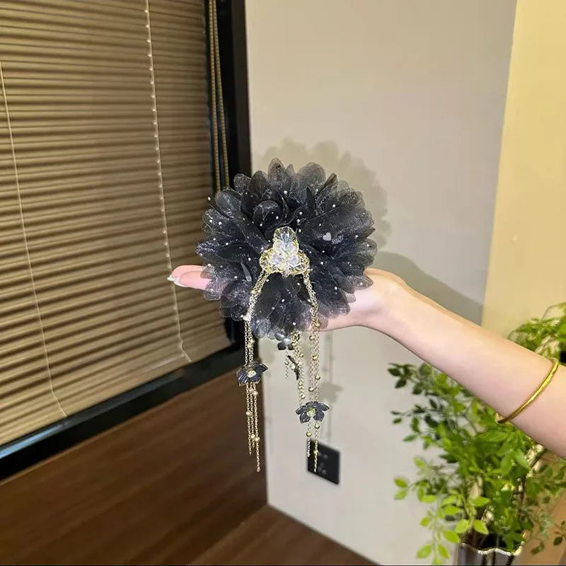 DIVERSE DEPOT™ - Premium Stylish Flower Hair Clip | Imported Quality