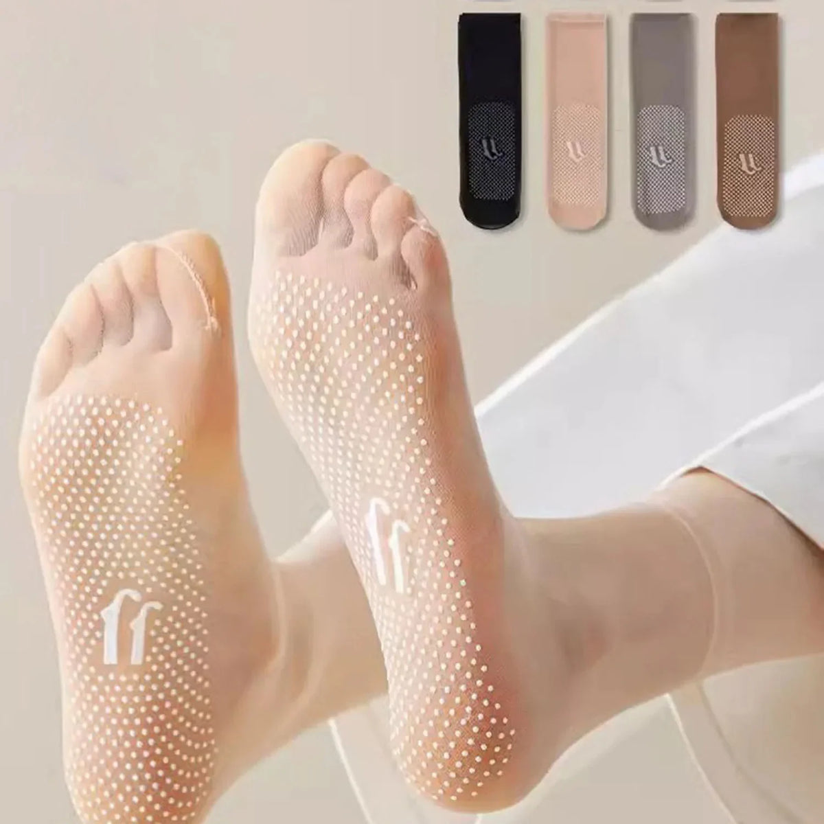 DIVERSE DEPOT™ - Invisible Grip Comfort Socks