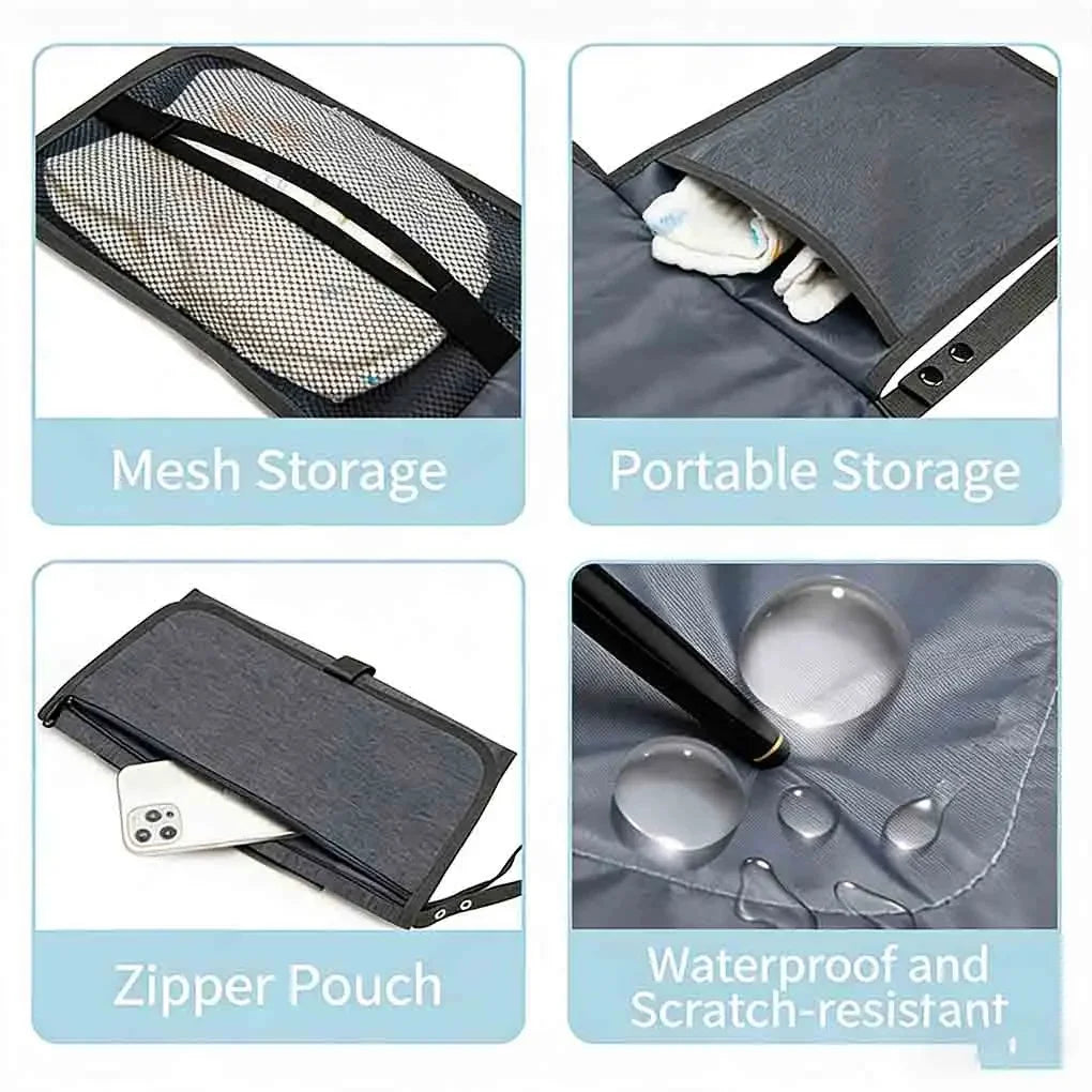 DIVERSE DEPOT™ - Foldable Baby Diaper Changing Mat